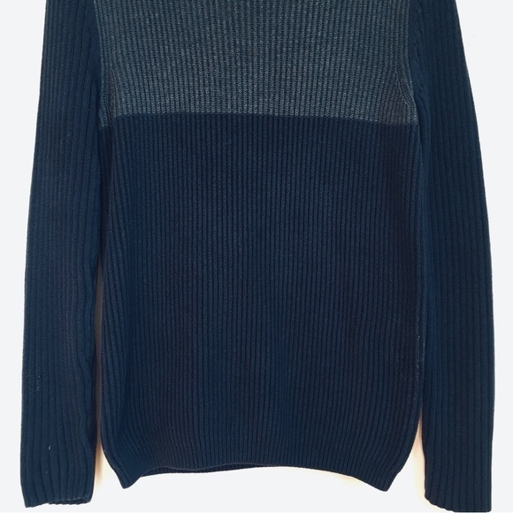 Calvin Klein Men's Blue Crewneck Knit Pullover Sweater - Picture 6 of 13